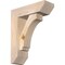 Ekena Millwork Imperial Slat Smooth Bracket w/ Offset Brace, Douglas Fir, 5 1/2"W x 16"D x 20"H BKT0604X16X20IMP06SDF - alternate 1